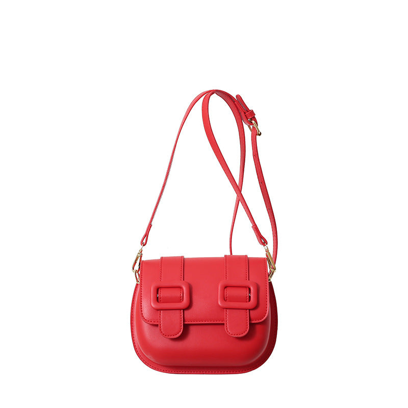 Chic Buckle-Satchel Bag - VibeSoothe