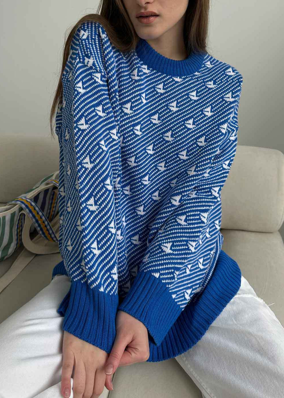 Nautical Charm Knit Sweater