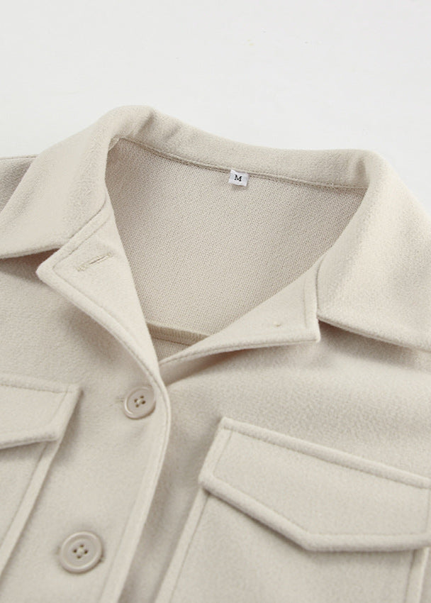 Soft Haven - Wool-Blend Overshirt