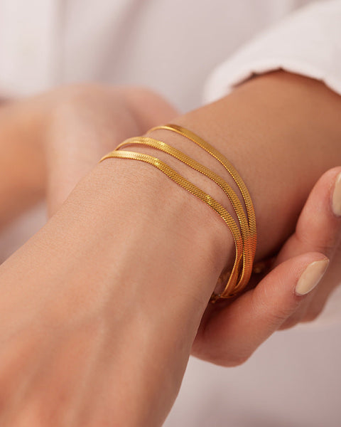 Soleil Layers - Gold Bracelet