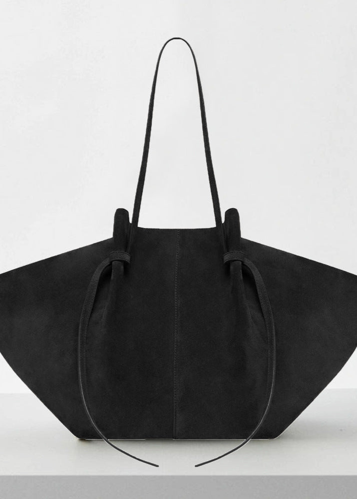 Luxe Suede Tote Bag