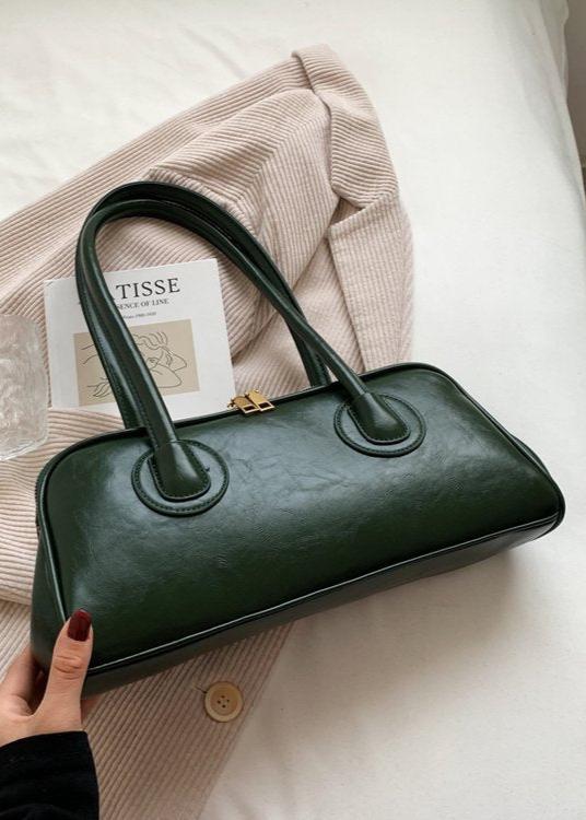 Structured Vintage Shoulder Bag