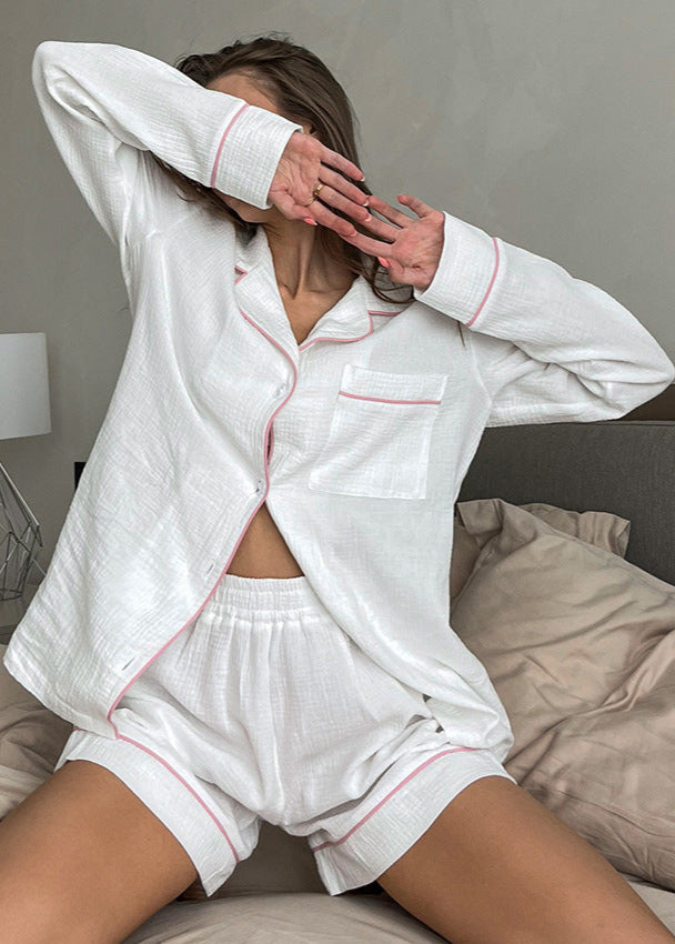 Blush Cotton Lounge Set