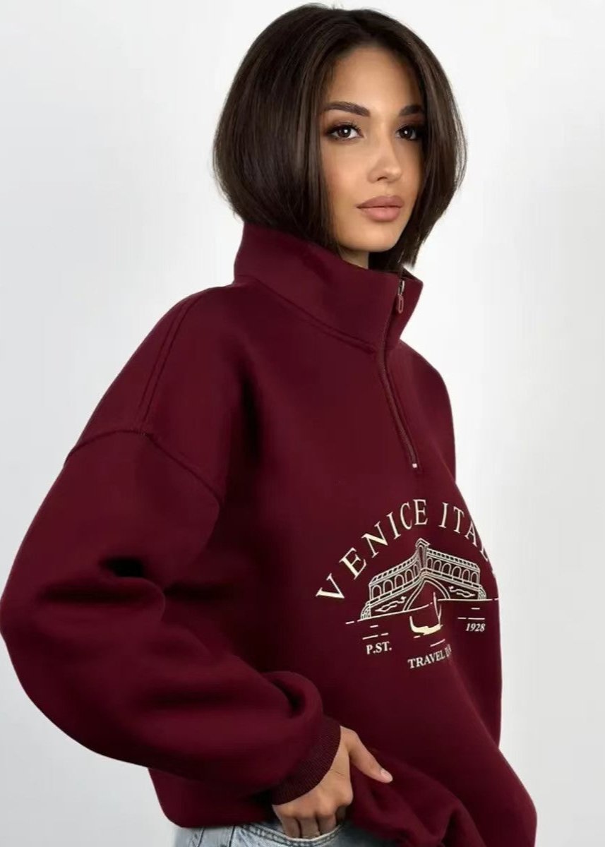 Venice Italia Quarter-Zip Sweatshirt