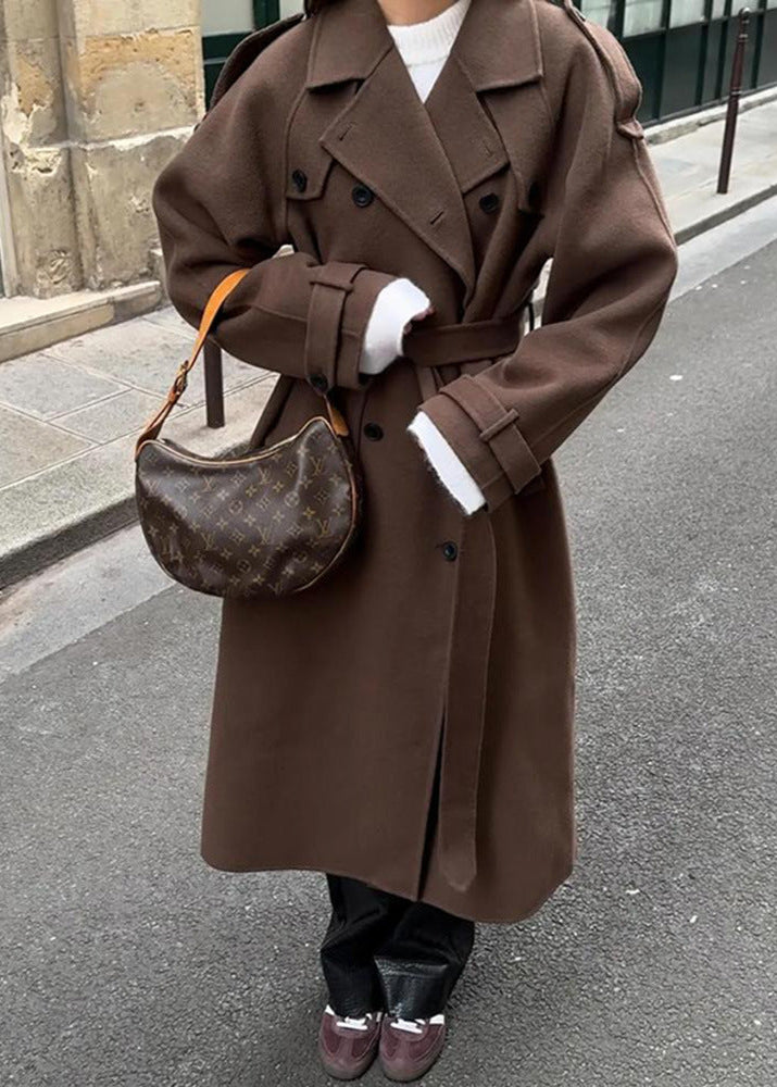 Eleanor - Classic Double-Breasted Overcoat