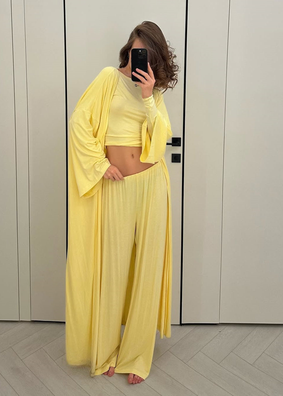 Sunrise - Three-Piece Jersey Lounge Set