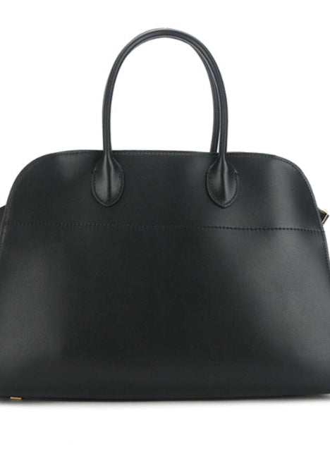 Suede Oversized Buckle Tote Bag