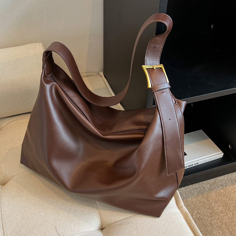 SoftCrescent Oversized Hobo Bag