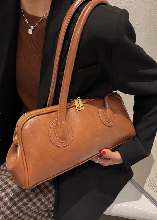 Structured Vintage Shoulder Bag