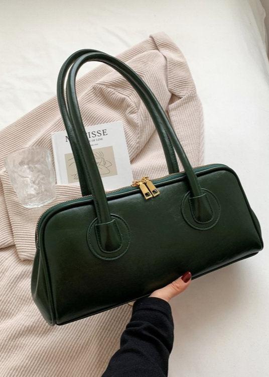 Structured Vintage Shoulder Bag