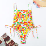 Amara Floral Pattern Swimsuit - VibeSoothe