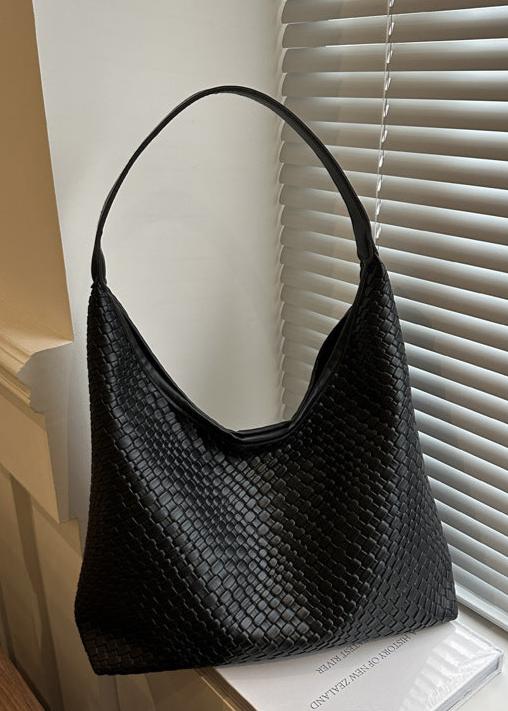 Sac à bandoulière hobo en texture tissée