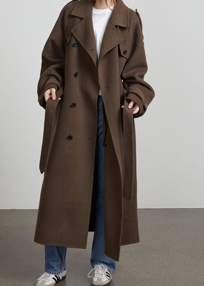 Eleanor - Classic Double-Breasted Overcoat