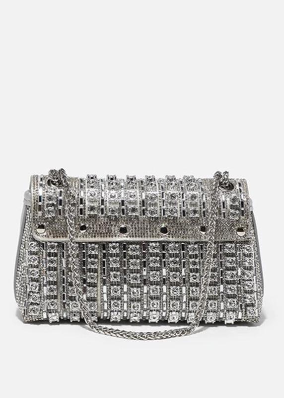 Celeste - Rhinestone Crystal Evening Clutch