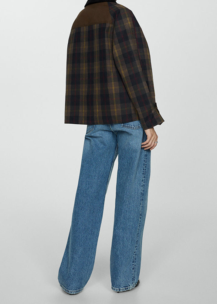 Rustic Plaid Field Jacket