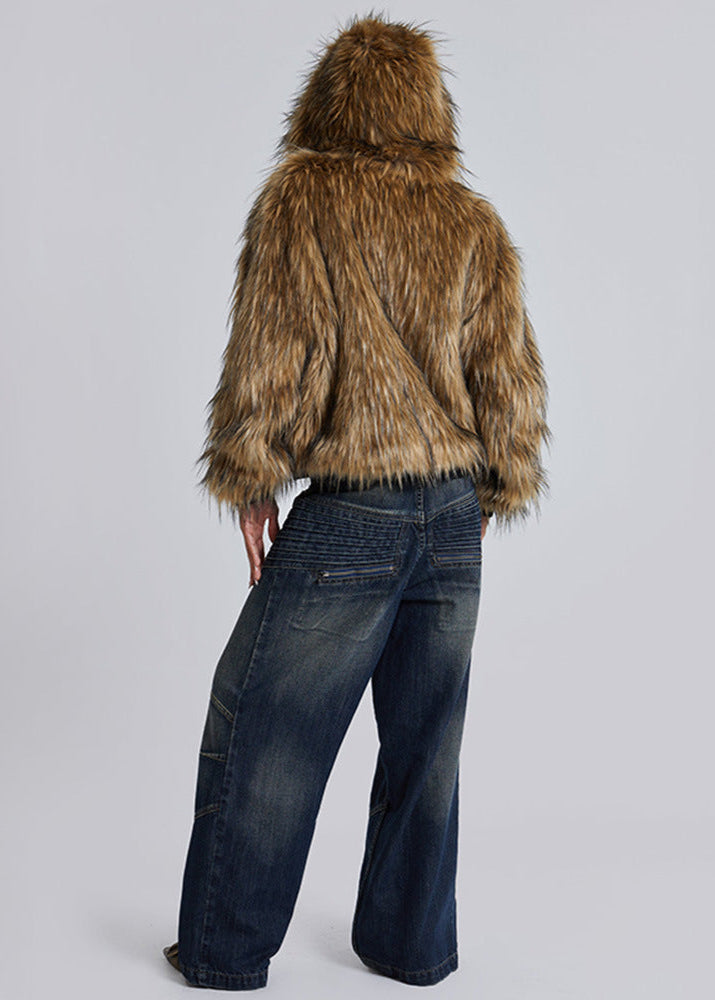 Urban Luxe Faux Fur Jacket