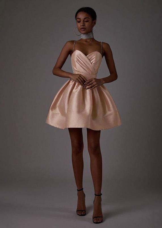 Luxe Satin Cocktailkleid