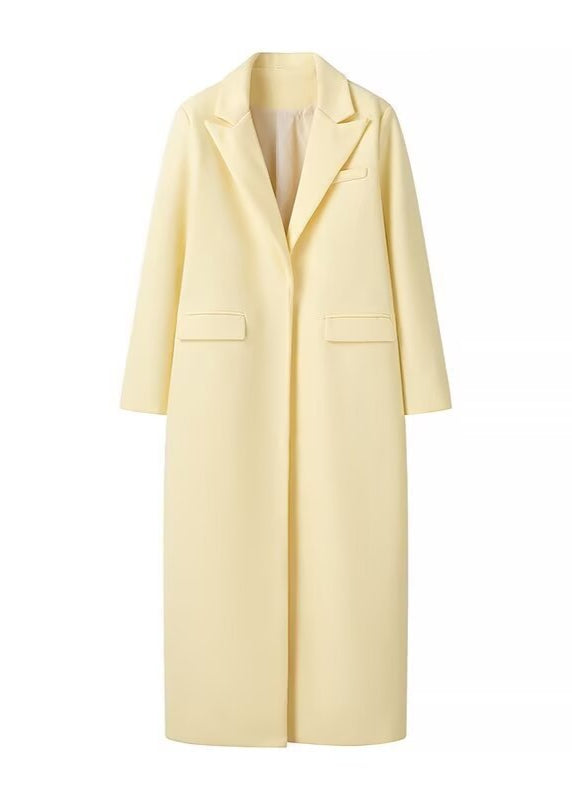 Sienna - Longline Structured Wool Coat