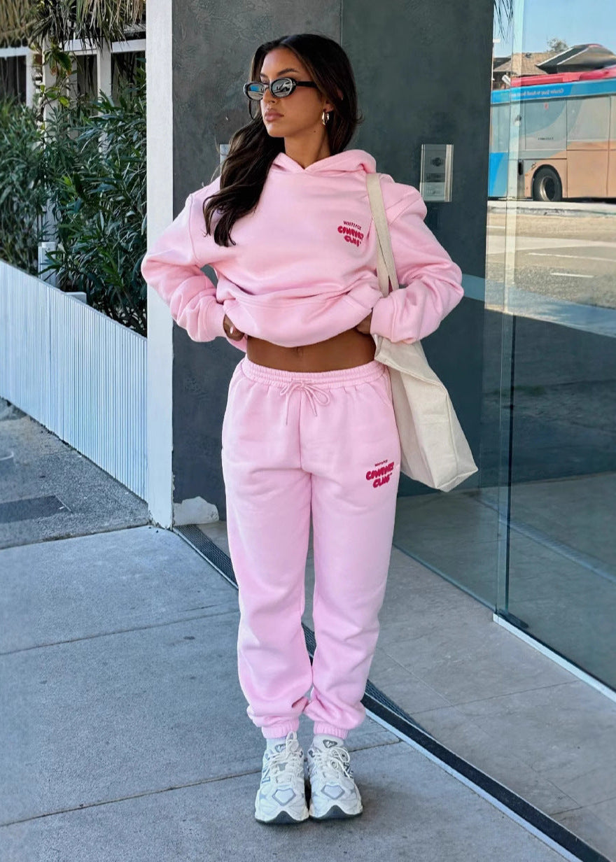 Comfort Club - Übergroßer Hoodie und Jogger-Set