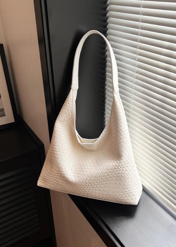 Sac à bandoulière hobo en texture tissée