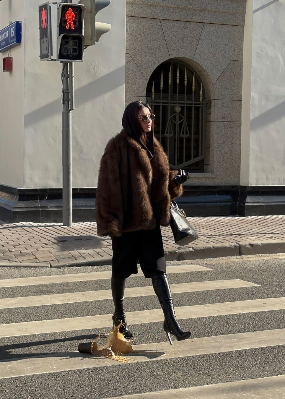 Luxe Faux Fur Statement Jacket