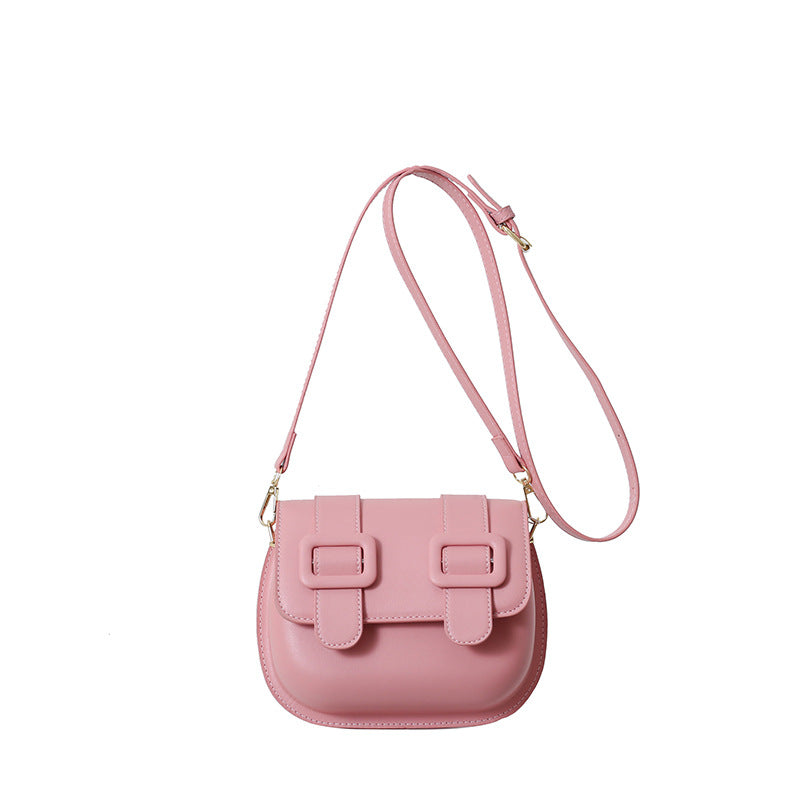 Chic Buckle-Satchel Bag - VibeSoothe