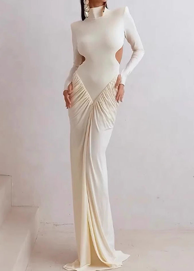 Seraphina - Cutout Long Sleeve Maxi Dress