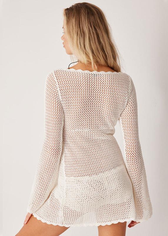 Couverture de plage au crochet élégante