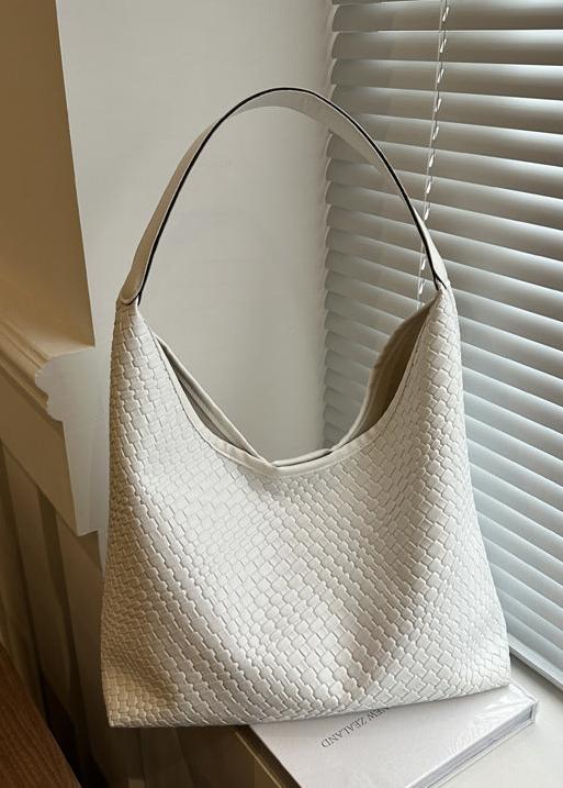 Sac à bandoulière hobo en texture tissée