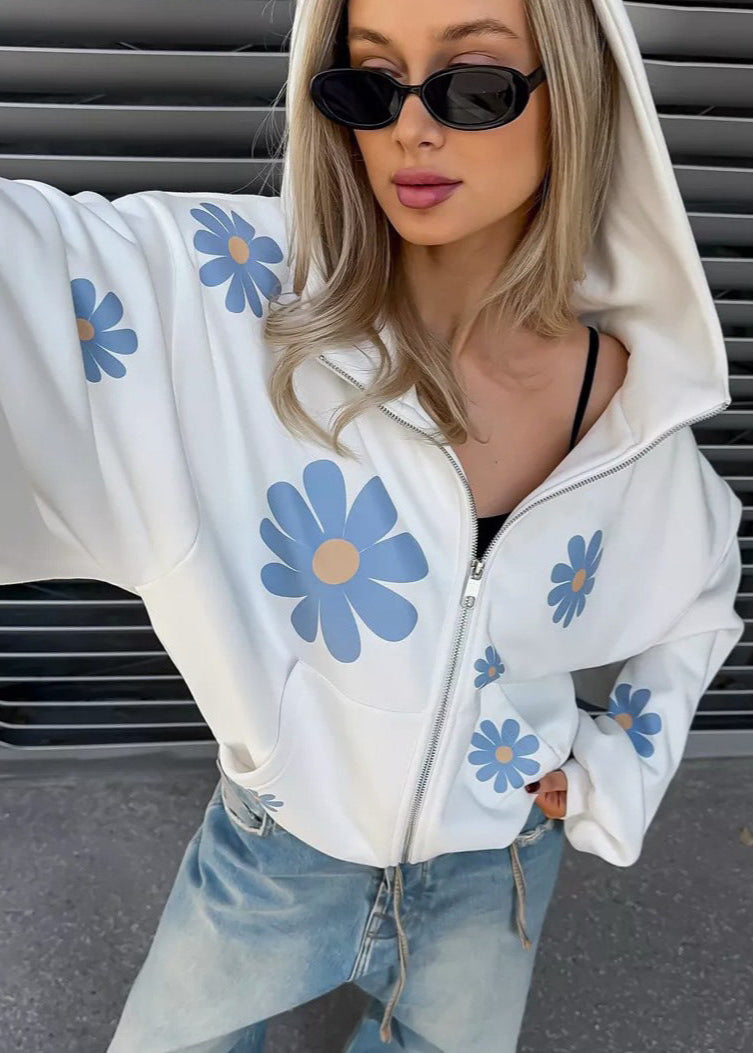 Floral Oversized Hoodie