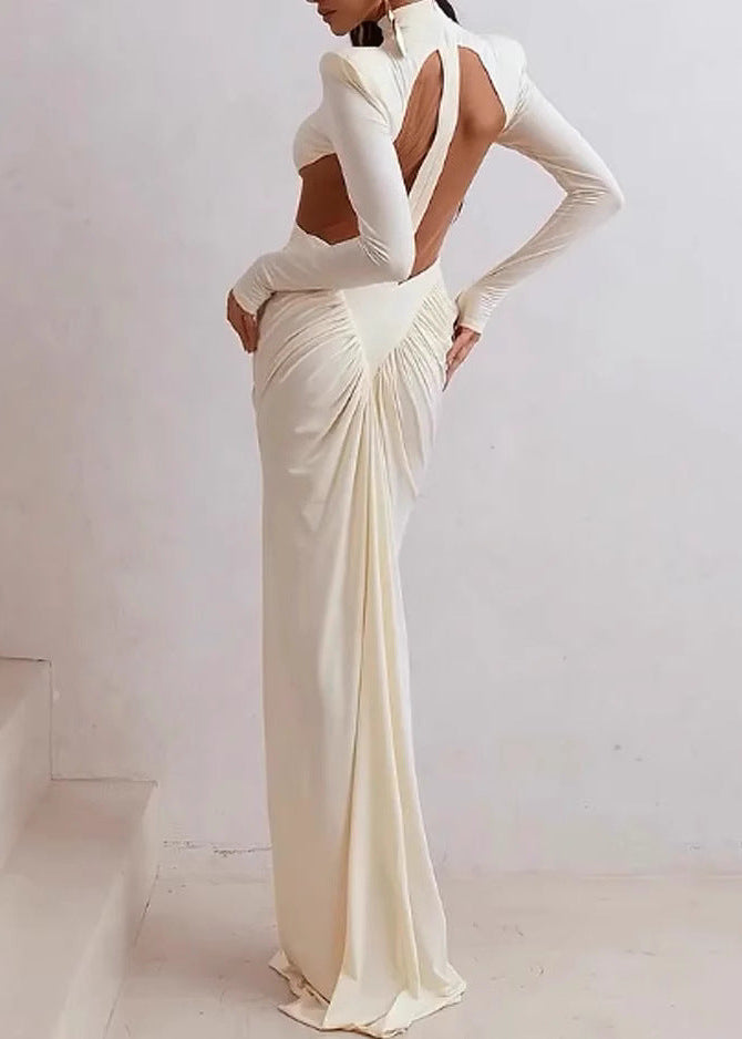 Seraphina - Cutout Long Sleeve Maxi Dress