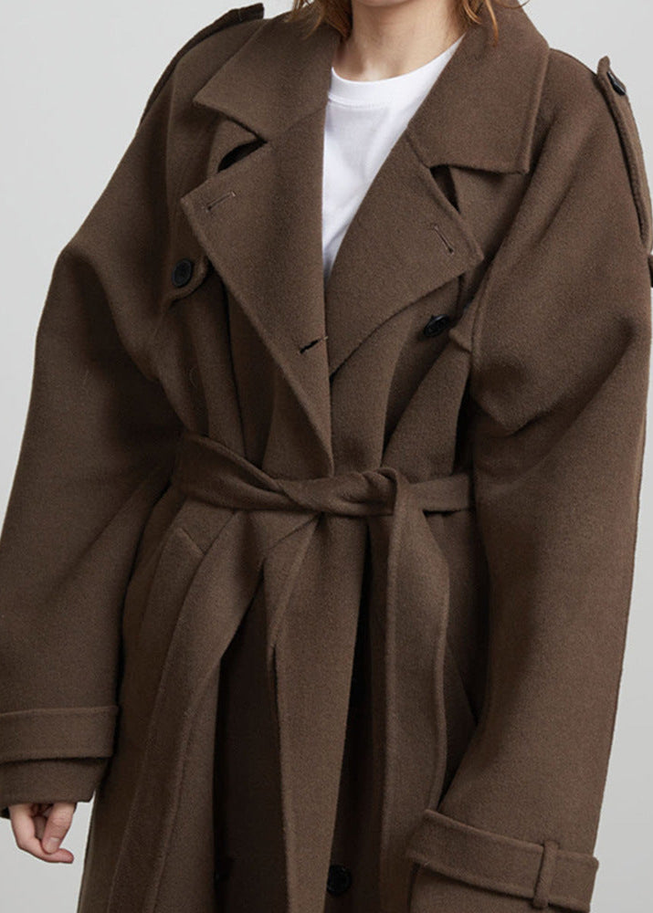 Eleanor - Classic Double-Breasted Overcoat