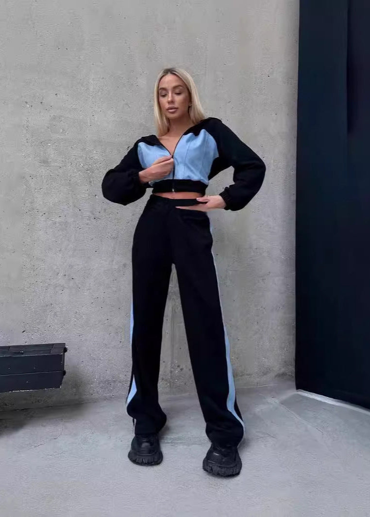 Aurora - Two-Tone Cutout Tracksuit