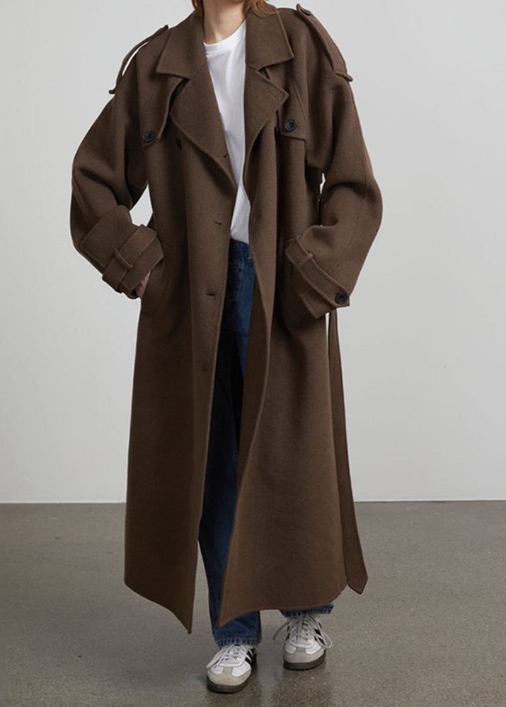 Eleanor - Classic Double-Breasted Overcoat