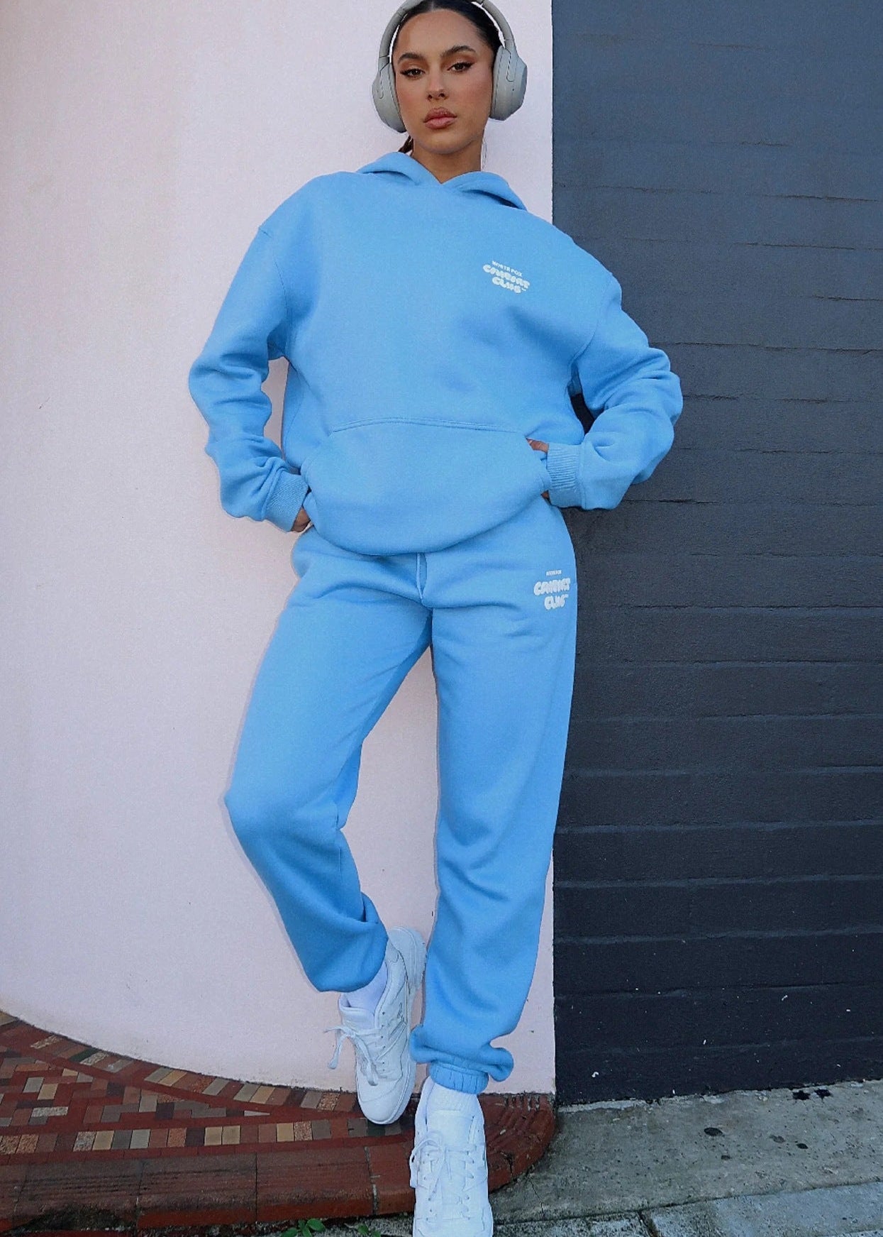 Comfort Club - Übergroßer Hoodie und Jogger-Set