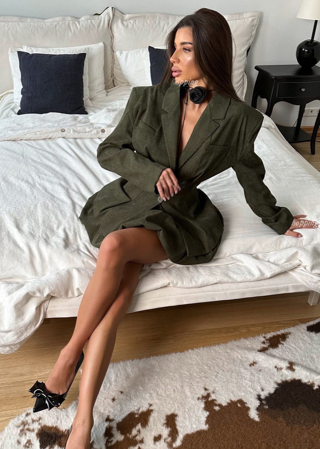 Structured Elegance - Blazer Dress Set