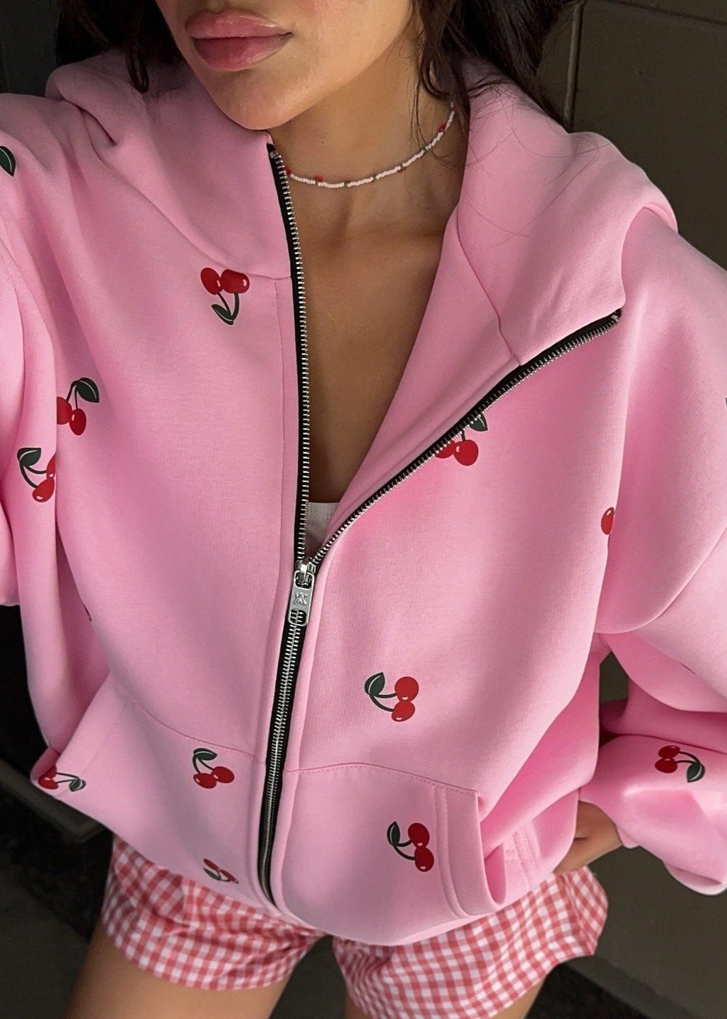 Cherry Bliss Oversized Hoodie