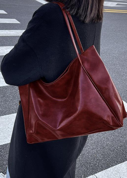 Glossy-Luxe Tote