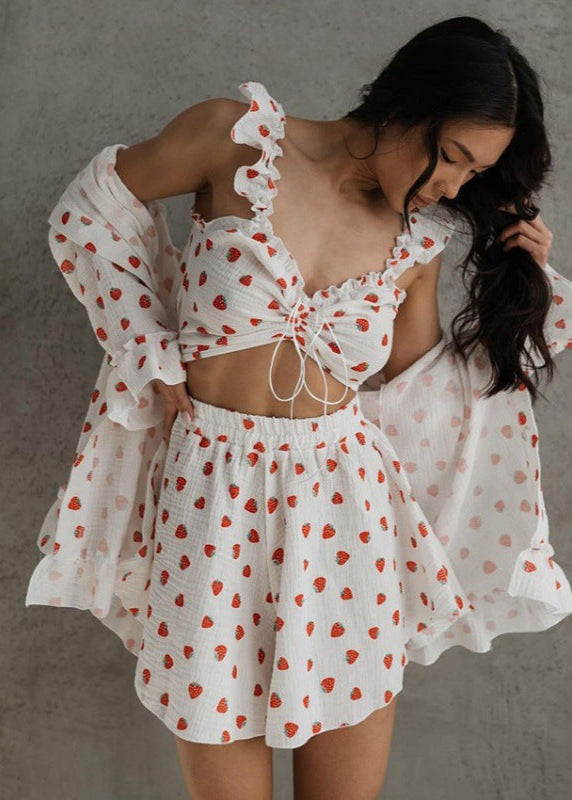 Amora - Heart Print Lounge Set