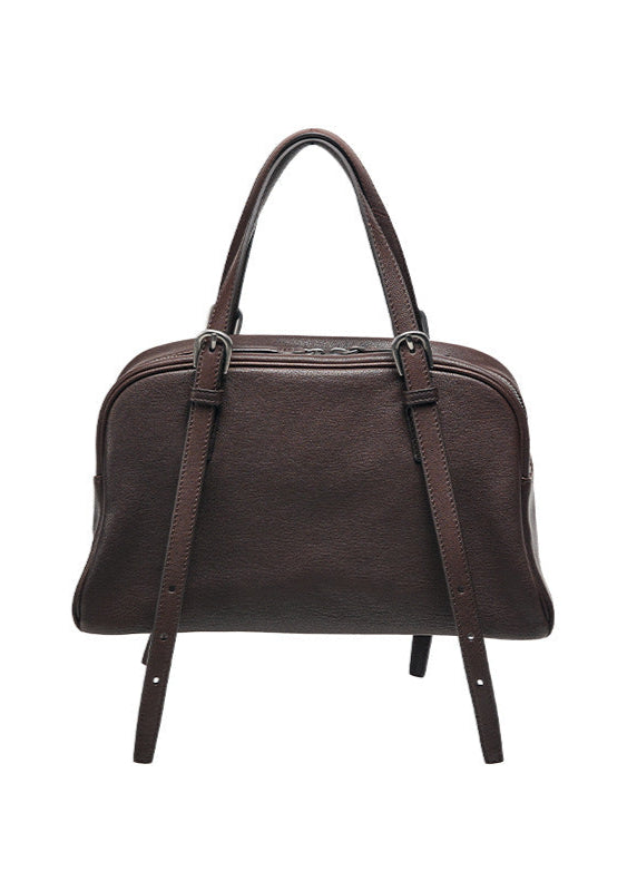 Bolso de Hombro Negro Minimalista – Bolso de Mano de Cuero PU con Correa Ajustable