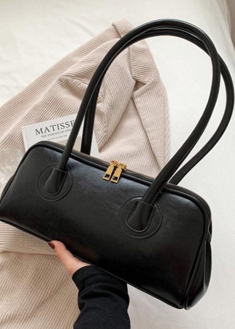 Structured Vintage Shoulder Bag