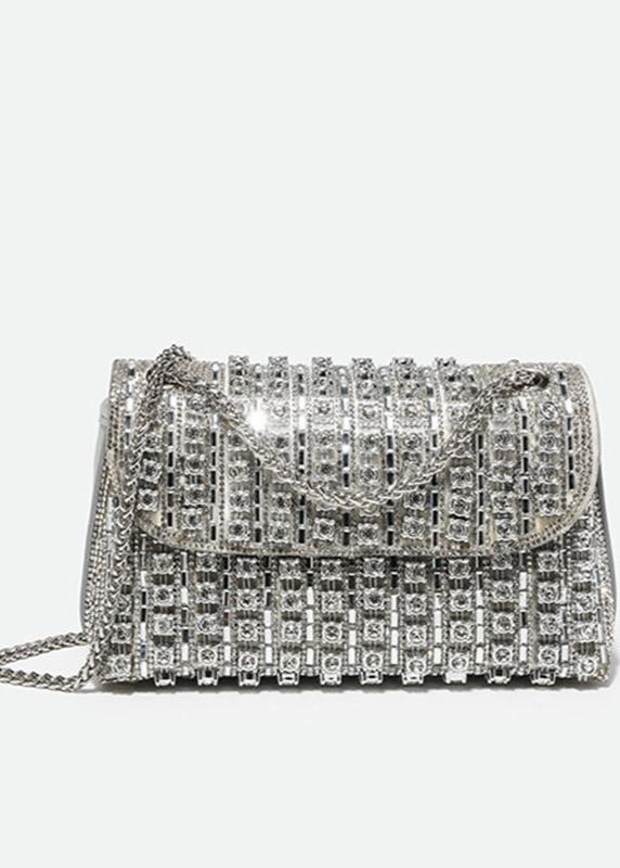 Celeste - Rhinestone Crystal Evening Clutch