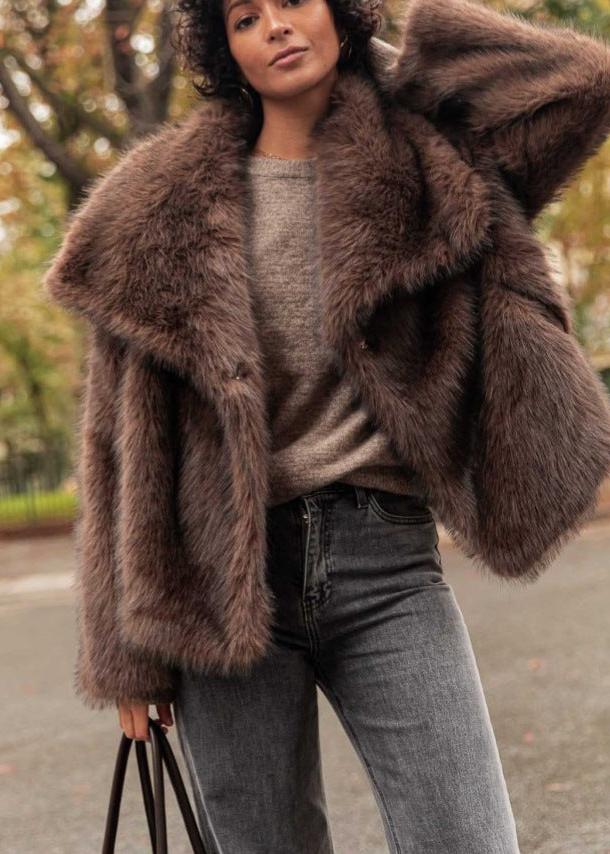 Isla Luxe Faux Fur Jacket