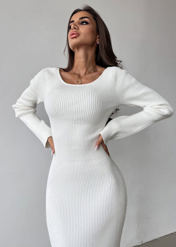 Luxe Knit Cutout Midi Dress