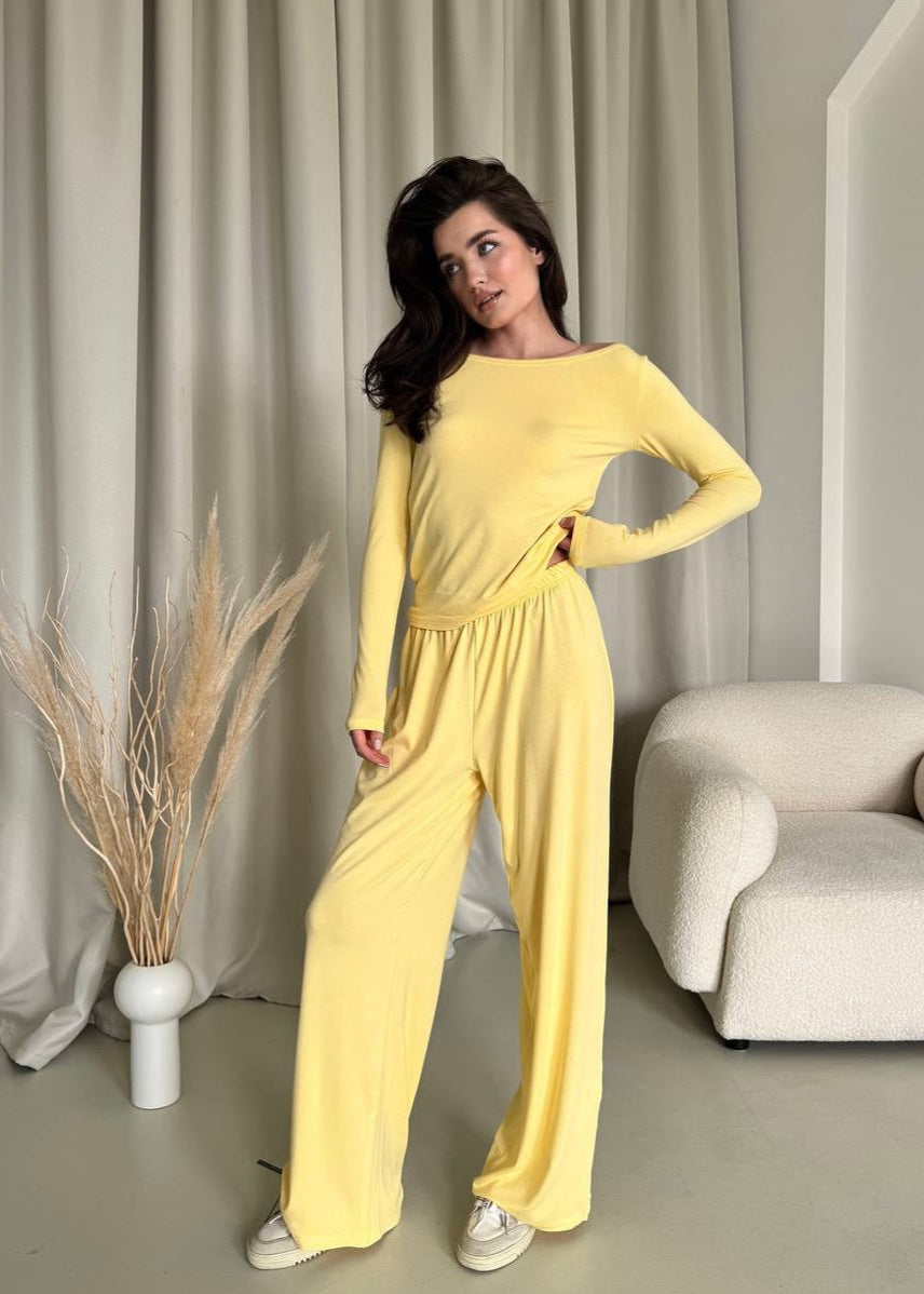 Sunrise - Three-Piece Jersey Lounge Set