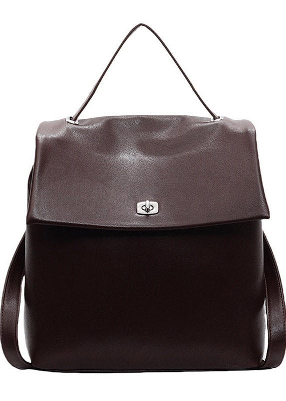 Modern Minimalist Leather Backpack