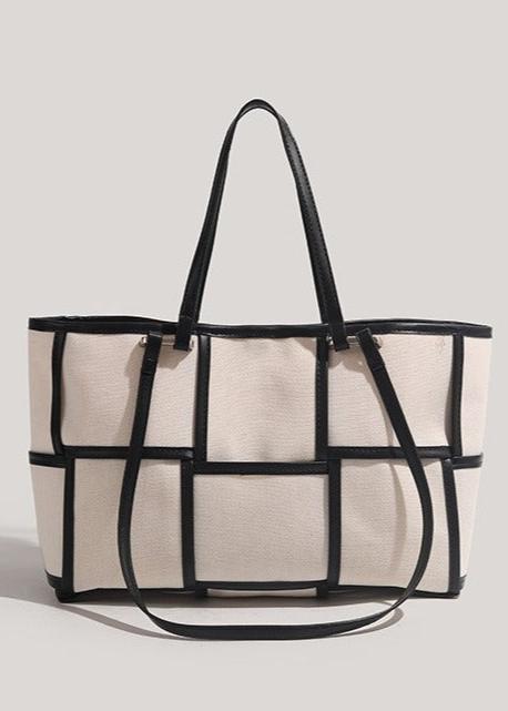 Metro-Chic Canvas-Tote Bag