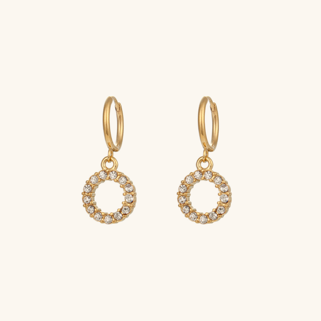 Aimee Initial Earrings