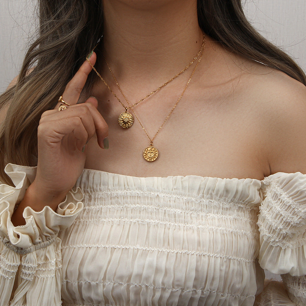 Collier en or Radiant Soleil