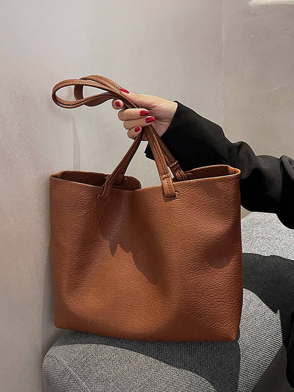 Soft-Leather Tote